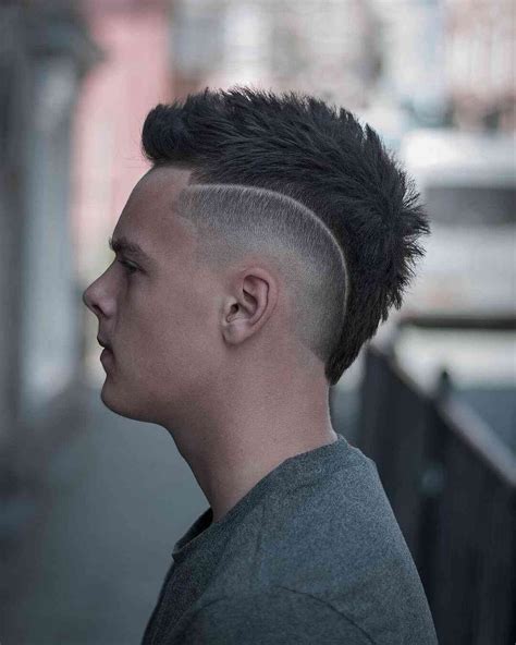 mohawk fade v|More.